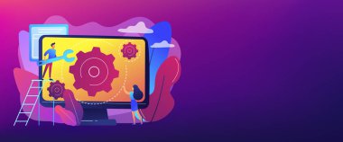 Bilgisayar Servis kavramı banner başlığı.