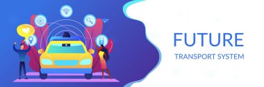 Özerk sürüş kavramı banner başlığı.