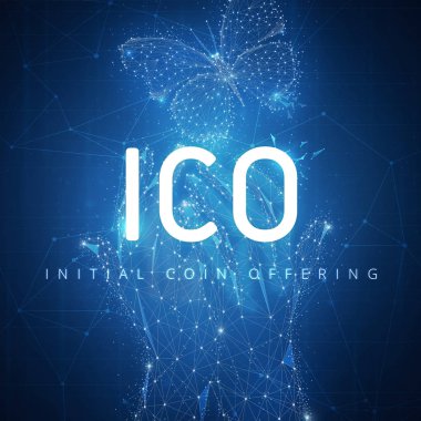 ICO ilk para HUD afiş elleriniz ve kelebek sunan