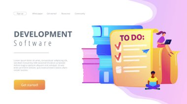 Görev yönetimi bu kavramı vektör çizim