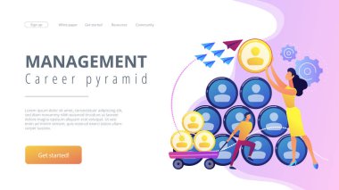 CEO BT kavramı vektör çizim