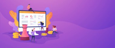 Web pankartı danışma kavramı.