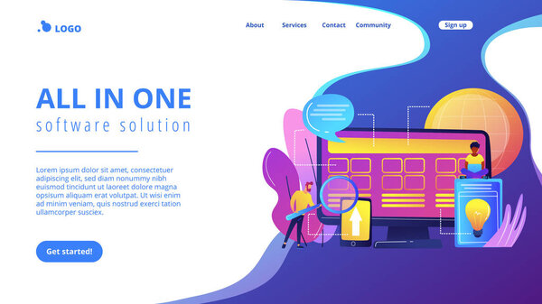 Основная страница разработки концепции развития системы
.