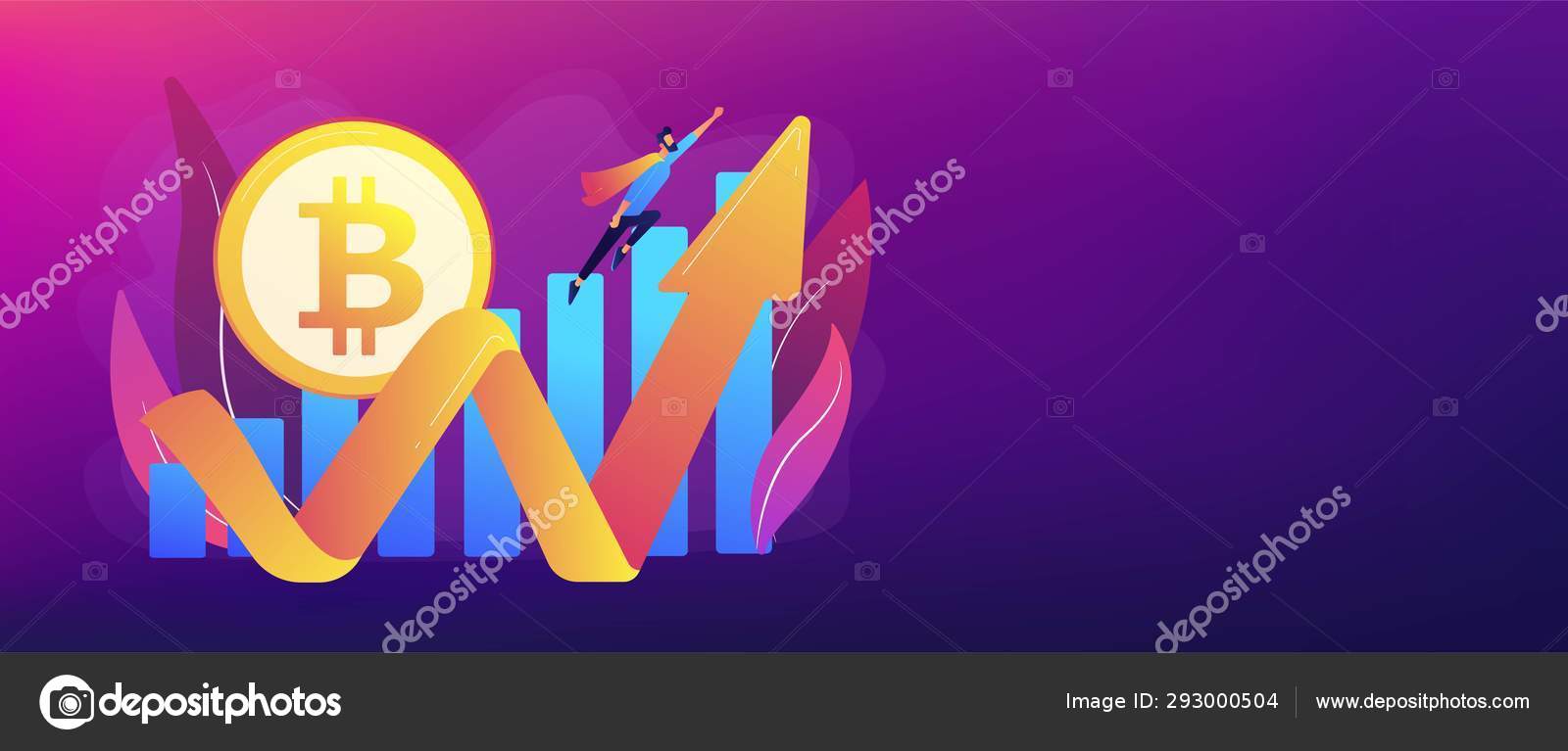 Cryptocurrency makes comeback concept banner header Stock Vector by  ©VisualGeneration 293000504