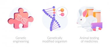 Genetik mühendisliği vektör metaforları.
