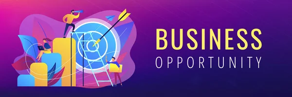 Intestazione banner concetto opportunità di business . — Vettoriale Stock