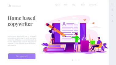 Copywriting açılış sayfası şablonu