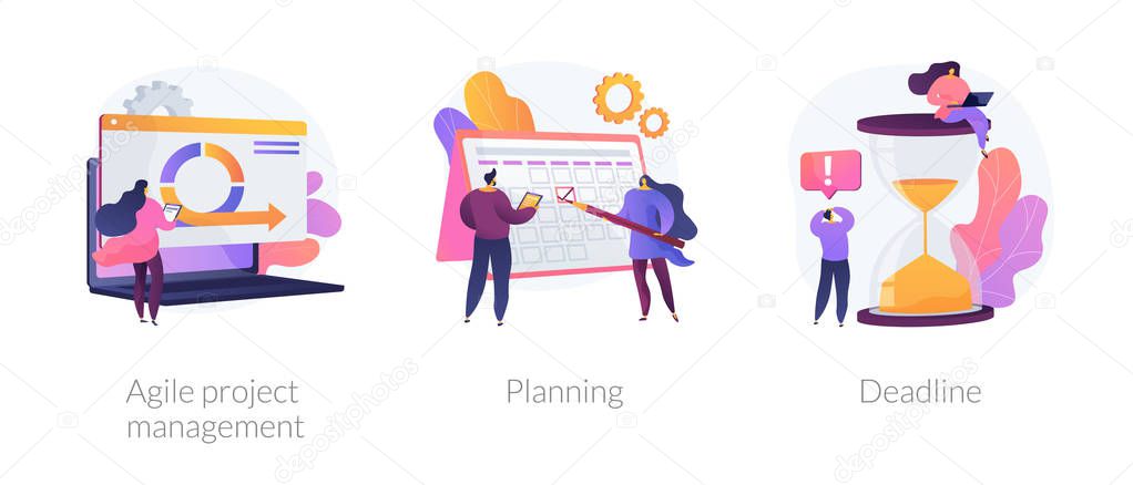 Agile estimating and planning vector concept metaphors