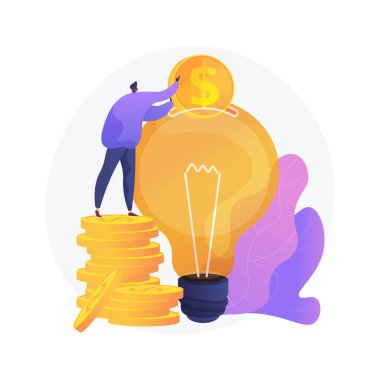 Sermaye yatırım vektörü metaforu