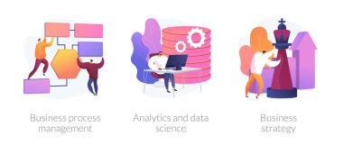 İş başarısı vektör kavramı metaforları.