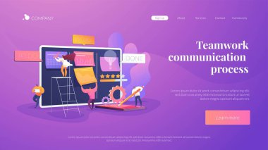Kanban yönetim kurulu iniş sayfası kavramı