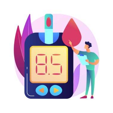 Diyabet mellitus vektör metaforu