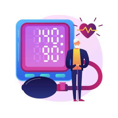 Kardiyoloji vektör metaforu