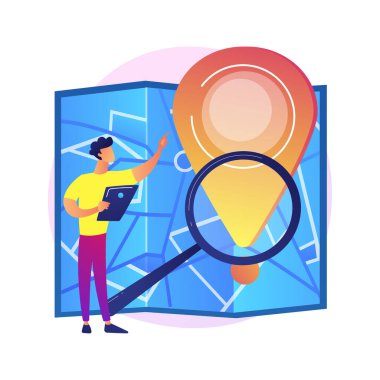 İnternet siparişi dağıtım vektör konsepti metaforu.