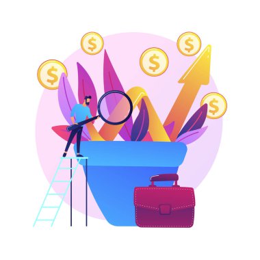 İş büyüme vektörü metaforu