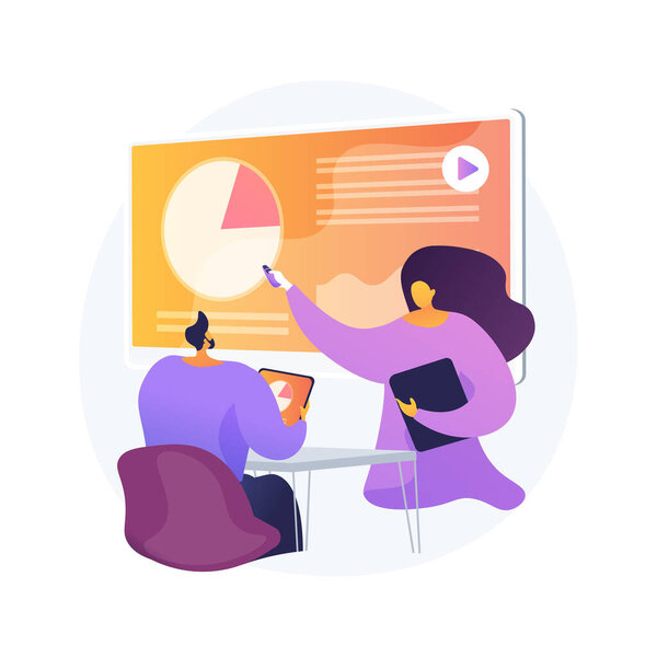 Абстрактная векторная иллюстрация цифрового представления.