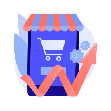 İş soyut konsept vektör illüstrasyonunuzu tanıtın.