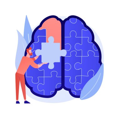 Farkındalık soyut konsept vektör çizimi.