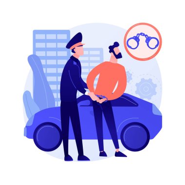 Soyut konsept vektör resimlemesini tutukla.