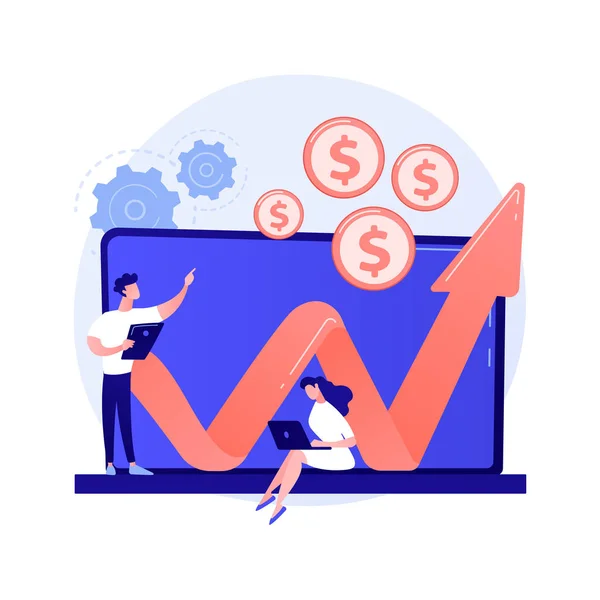 Investment fund abstract concept vector illustration. — Stock Vector