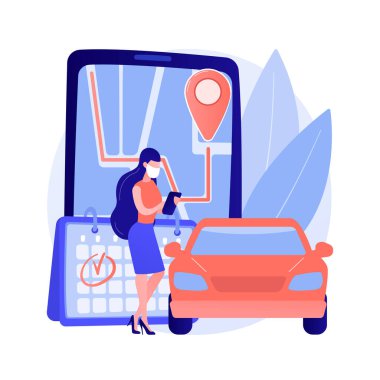 Hızlı ve verimli tavlama servisi soyut konsept vektör çizimini ayarla.