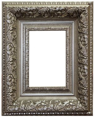 Ahşap kıvırcık çerçeve resim veya fotoğraf için