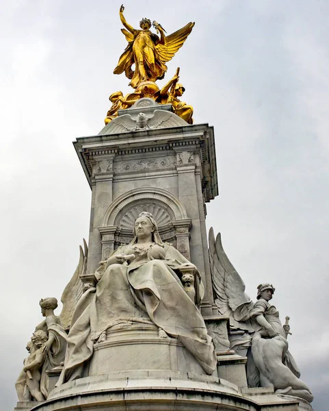 Het Queen Victoria Memorial Londen Engeland — Stockfoto