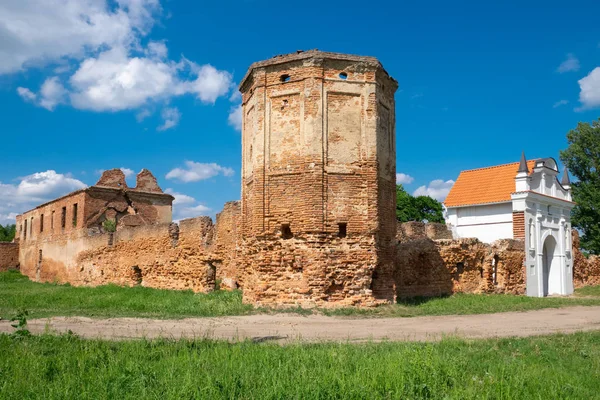 Gamla Ruinerna Klostret Carthusian 1648 1666 Beryoza City Vid Solnedgången — Stockfoto
