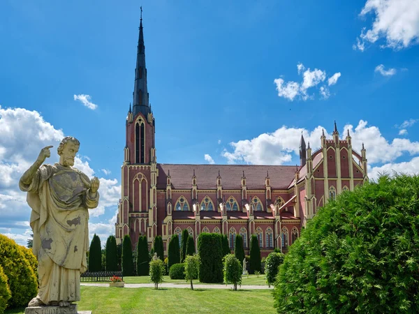 Igreja Santíssima Trindade Gerviaty Região Grodno Bielorrússia — Fotografia de Stock