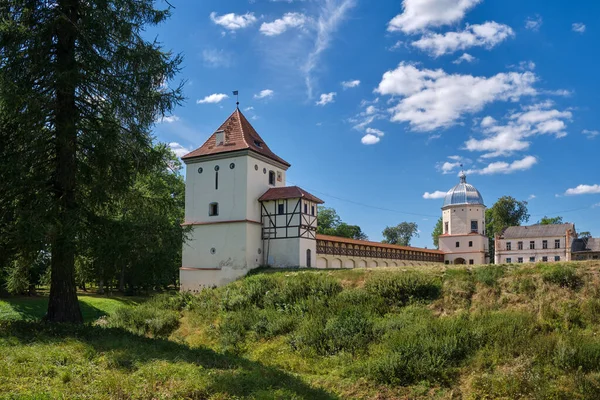 Старый Старинный Замок Деревне Любча Гродненская Область Беларусь — стоковое фото