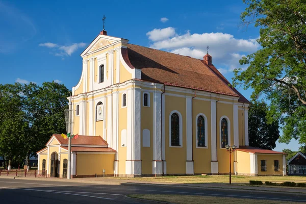 Santa Cruz Exaltación Iglesia Católica Lida Región Grodno Bielorrusia —  Fotos de Stock