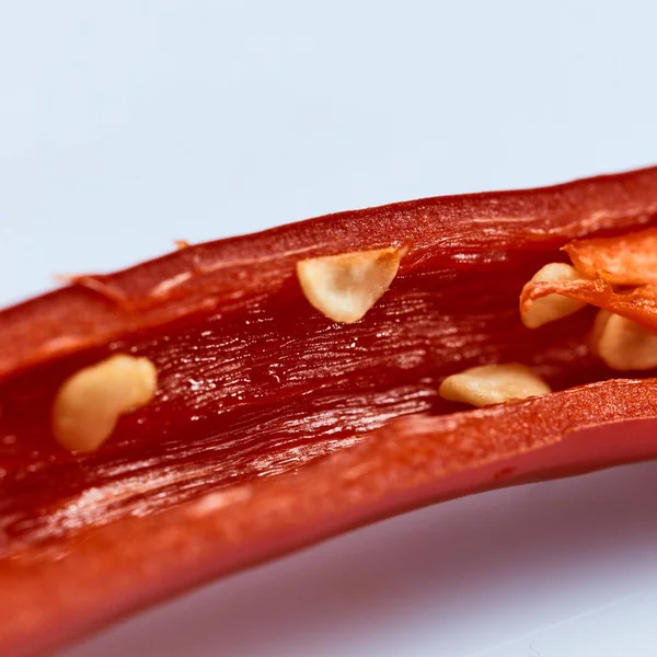 Chopped red chilli pepper — Stock Photo, Image