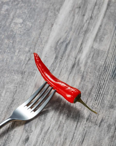 Nakrájené červené chilli papričky — Stock fotografie