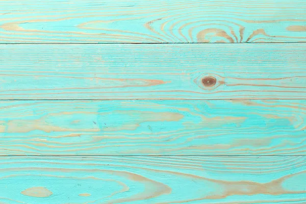 木の板を青く塗った コピー スペースとあなたのアイデアの創造的な背景は トップ ビュー — ストック写真