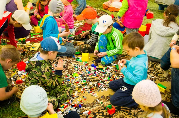 Nebe Země Ethnofestival Který Uskutečnil Červnu 2018 Tyumen Rusko — Stock fotografie