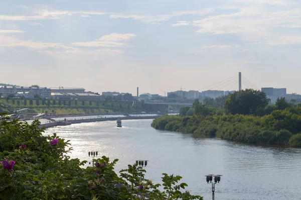 Tura River Embankment Tyumen Rusia — Foto de Stock