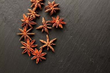 Yıldız anason kayrak Yönetim Kurulu, üstten görünüm, kopya alanı