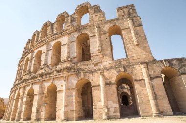 İçinde Afrika, Tunus El Djem Roma amfi tiyatro