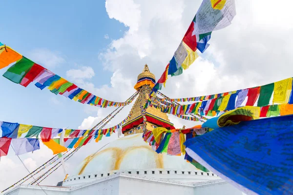 Boudhanath Stupa Kathmandu Nepal Die Buddhistische Stupa Der Boudha Stupa — Stockfoto