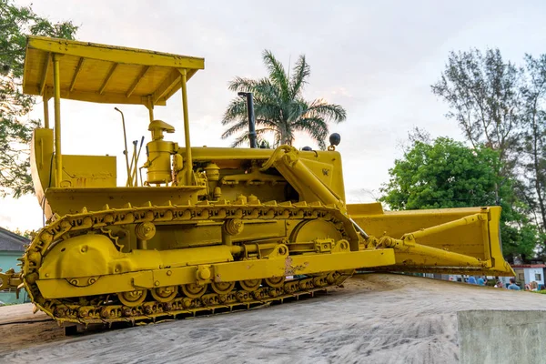 Buldozer Zırhlı Tren Tren Blindado Ulusal Anıtı Müzesi Küba Devrimi — Stok fotoğraf