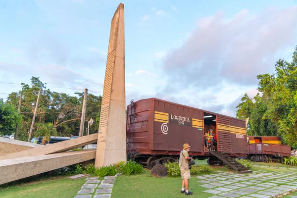 Θωρακισμένο Τρένο Tren Blindado Εθνικό Μνημείο Και Μουσείο Της Κουβανικής — Φωτογραφία Αρχείου