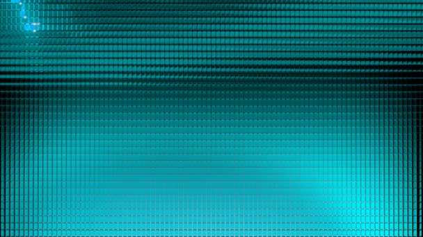 Turquoise Graphique Descendant Sur Graphique Comme Récession Crise Financière Animation — Video