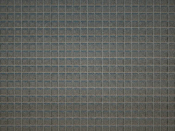 Lederen vierkante gestikt grijs textuur of achtergrond — Stockfoto