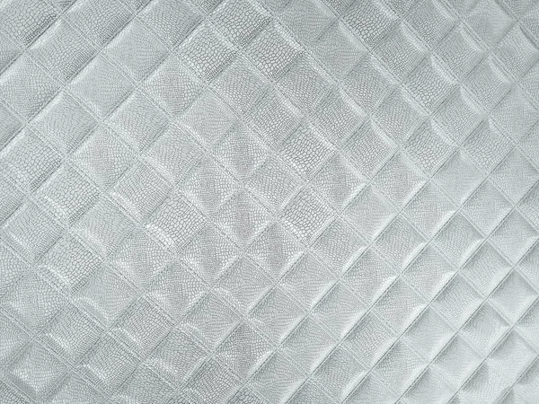 Alligator or crocodile Leather Square stitched texture — Stock Photo, Image