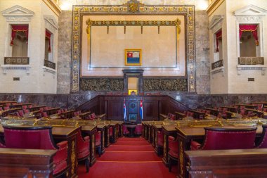 El Capitolio veya Havana 'daki Ulusal Capitol binası