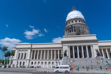 El Capitolio veya Havana'daki Ulusal Capitol Binası