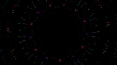 Elmas Parlatıcı makro döndürme sorunsuz döngü kaleydoskop etkisi