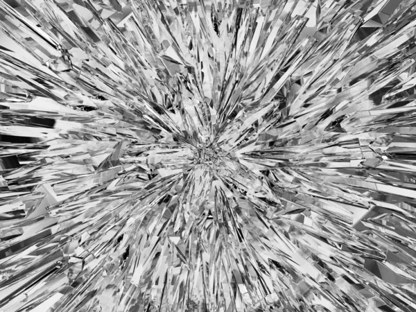 Gemstone or diamond texture closeup and kaleidoscope — Stock Photo, Image