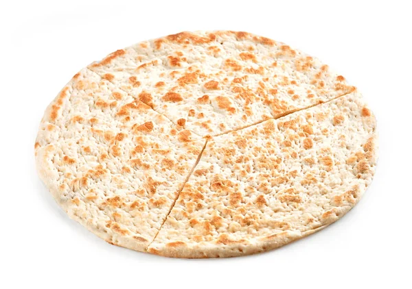 Flat Bread Isolated White Background — Stock Photo, Image