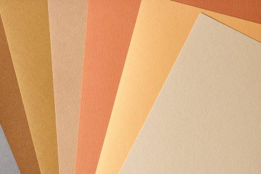 Sonbahar renkler renkli kağıt